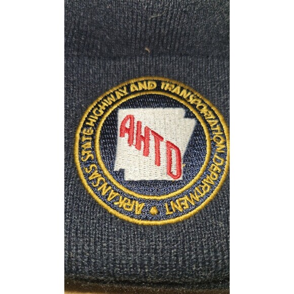 Arkansas State Highway Transportation Department beanie cap hap winter LOGO - Picture 8 of 8